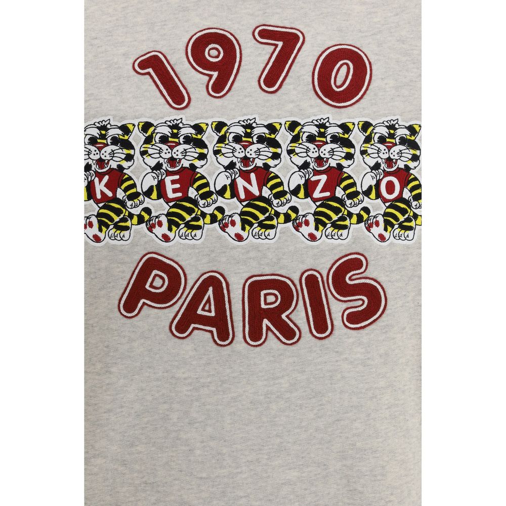 Kenzo Gray Cotton Sweatshirt1728,72470364320,Clothing,Gray,Kenzo,L,M,Men,New with tags,S,Sweaters - Clothing,Sweatshirts - Sweaters - Clothing,XL