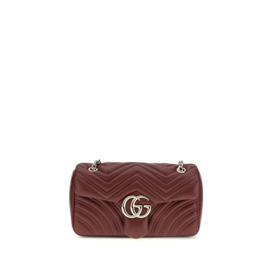 Gucci Bordeaux Calf Leather Bos Taurus Shoulder Bag 1728,72470364320,Bags,Bordeaux,Gucci,New with tags,Shoulder Bags - Bags,Women