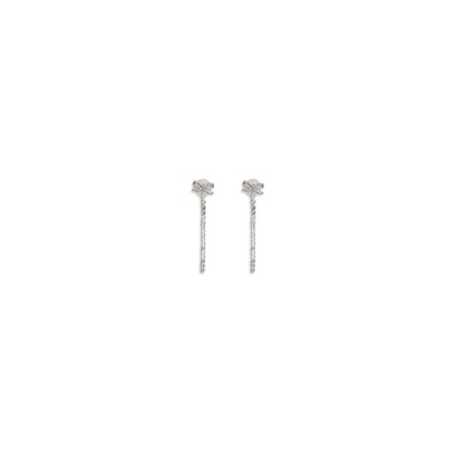 Self-Portrait Silver Brass Earrings 1728,72470364320,Accessories,Earrings - Jewellery - Accessories,Jewellery - Accessories,New with tags,One Size,Self-Portrait,Silver,Women
