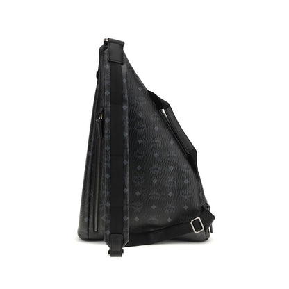 MCM Black Fabric Shoulder Bag1728,72470364320,Bags,Black,MCM,Men,New with tags,Shoulder Bags - Bags
