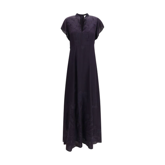 Forte_Forte Black Viscose Casual Dress 1728,2,72470364320,Black,Casual - Dresses - Clothing,Clothing,Dresses - Clothing,Forte_Forte,Long - Dresses - Clothing,New with tags,Pattern - Dresses - Clothing,Women