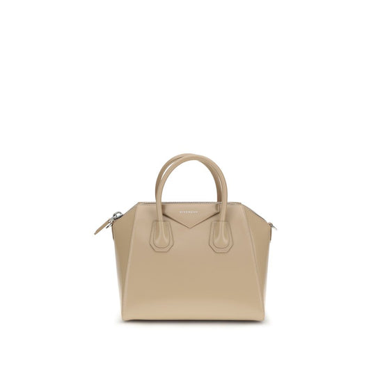 Givenchy Beige Calf Leather Bos Taurus Shoulder Bag 1728,72470364320,Bags,Beige,Givenchy,New with tags,Shoulder Bags - Bags,Women