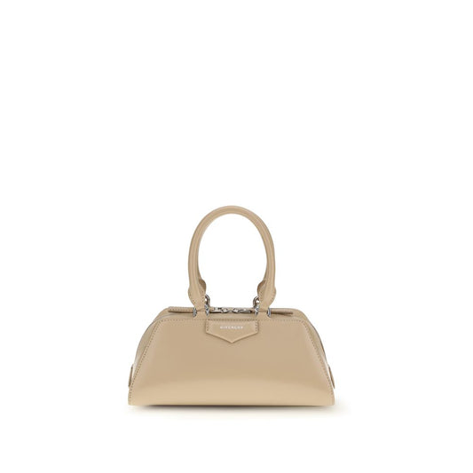 Givenchy Beige Calf Leather Bos Taurus Shoulder Bag 1728,72470364320,Bags,Beige,Givenchy,New with tags,Shoulder Bags - Bags,Women