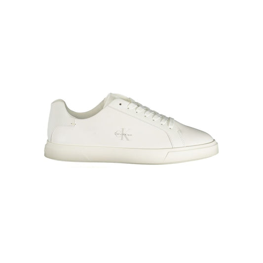 Calvin Klein White Polyurethane Women Sneaker 1728,67403481248,Calvin Klein,EU36/US6,EU37/US7,EU38/US8,EU39/US9,EU40/US10,EU41/US11,Low Tops - Sneakers - Shoes,New with tags,Shoes,Sneakers - Shoes,White,Women