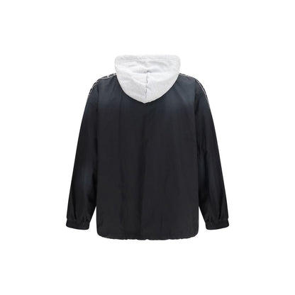 Balenciaga Black Polyester Shell Jacket 1728,72470364320,Balenciaga,Black,Clothing,Jackets & Coats - Clothing,L,Men,New with tags,Shell Jackets - Jackets & Coats - Clothing