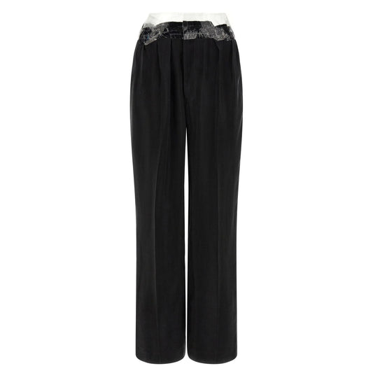Maison Margiela Black Copper Casual Pants