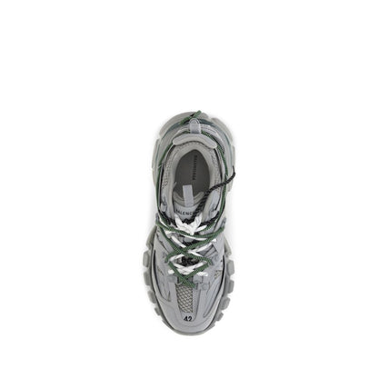 Balenciaga Gray Polyethylene Athletic Sneakers