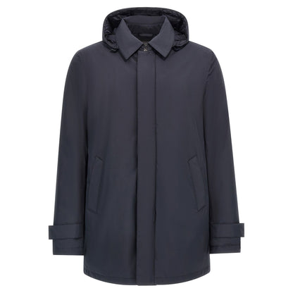Herno Blue Polyester Parka
