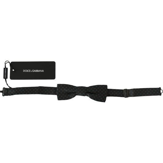 Dolce & Gabbana Men Gray Pattern Silk Adjustable Neck Papillon Bow Tie 1728,67345645728,Accessories,Bowties - Ties and Formal Accessories - Accessories,Dolce & Gabbana,Gray,Material: 100% Silk,Men,Men - Accessories,New with tags,Ties & Bowties - Men - Acc