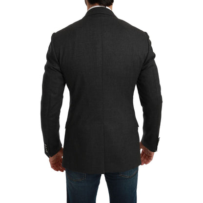 Dolce & Gabbana Gray NAPOLI Slim Fit Jacket Wool Blazer1728,67345645728,Blazers - Men - Clothing,Blazers - Suits & Blazers - Clothing,Clothing,Dolce & Gabbana,Gray,IT46 | S,Material: 88% Wool 8% Nylon 3% Cashmere 1% Elastane,Men,Men - Clothing,New with ta