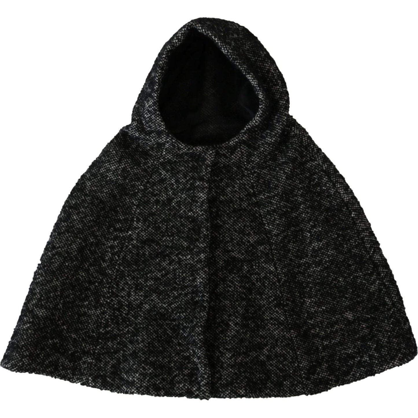 Dolce & Gabbana Gray Tweet Wool Kaftan Jacket Coat Top1728,57 cm|S,67345645728,7% WM,72% Wool,Accessories,Beanie - Hats - Accessories,Dolce & Gabbana,Gray,Hats - Accessories,Hats - Women - Accessories,Material: 21% PA,New with tags,Women,Women - Accessori