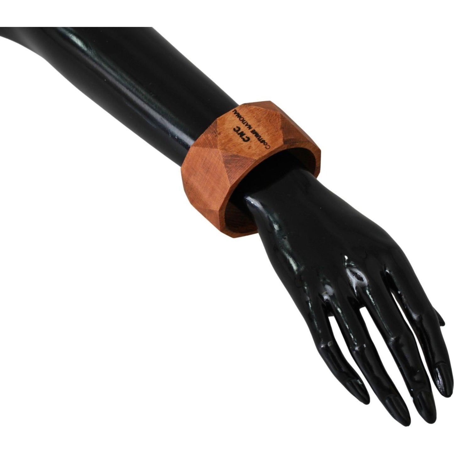 Costume National Brown Wooden Branded Bracelet 1728,67345645728,Accessories,Bracelets - Jewellery - Accessories,Bracelets - Women - Jewelry,Brown,Category - Jewellery,Costume National,Jewellery - Accessories,Jewelry,Material: Wood,Men,New with tags,Women,