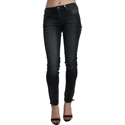 Acht Blue Washed Low Waist Skinny Denim Trouser 1728,67345645728,Acht,Blue,Clothing,Jeans & Pants - Women - Clothing,Jeans Denim - Clothing,Material: Cotton,New with tags,Skinny Jeans - Jeans Denim - Clothing,W27,Women,Women - Clothing