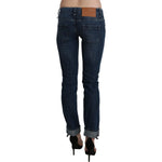 Acht Blue Washed Low Waist Skinny Denim Trouser PAN71216-26