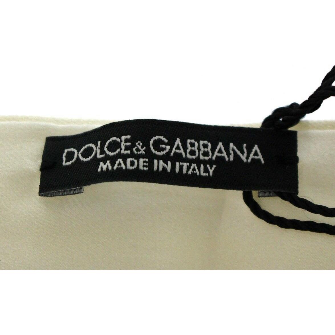 Dolce & Gabbana White Waist Silk Cummerbund Belt 1728,67345645728,Accessories,Belts - Accessories,Cummerbund - Men - Accessories,Dolce & Gabbana,High-Waist Belts - Belts - Accessories,IT44 | M,IT52 | XL,IT54 | XXL,Material: 100% Silk,Men,Men - Accessories