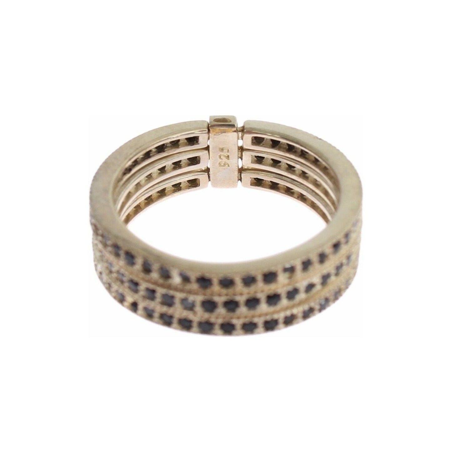 Nialaya Black CZ 925 Sterling Silver Womens Ring 1728,67345645728,Accessories,Black,black CZ Crystals,Category - Jewellery,EU50 | US5,Jewellery - Accessories,Jewelry,Material: 925 Sterling Silver,Men,New with tags,Nialaya,Rings - Jewellery - Accessories,R