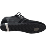 Dolce & Gabbana Black Logo Leather Casual Sneakers Shoes MV3913-39