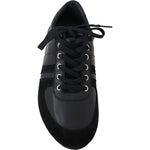 Dolce & Gabbana Black Logo Leather Casual Sneakers Shoes MV3913-39