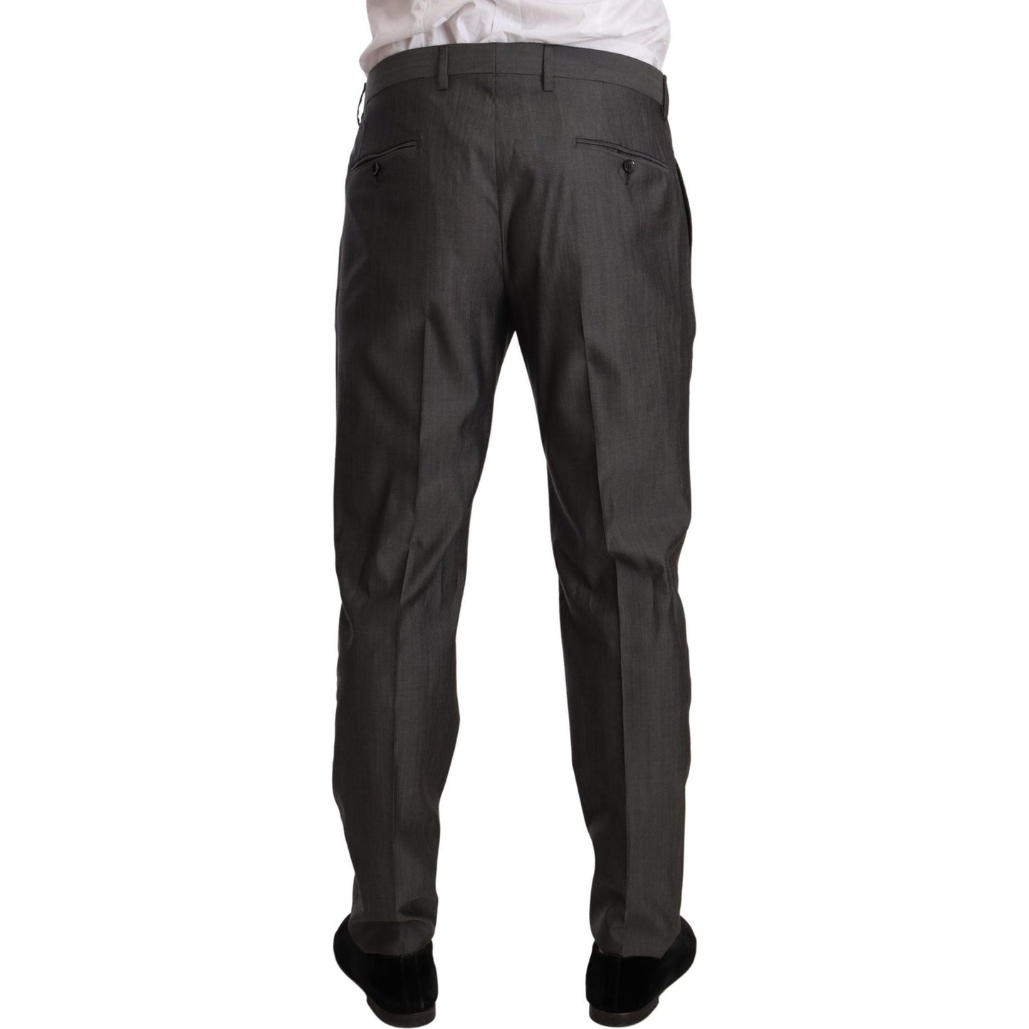 Dolce & Gabbana Gray Metallic MARTINI Slim Fit Set Suit 1728,35% Silk,67345645728,Clothing,Dolce & Gabbana,Gray,IT48 | M,IT50 | L,IT52 | XL,Material: 65% Wool,Men,Men - Clothing,New with tags,Suits & Blazers - Clothing,Suits - Men - Clothing,Two-Piece Sui