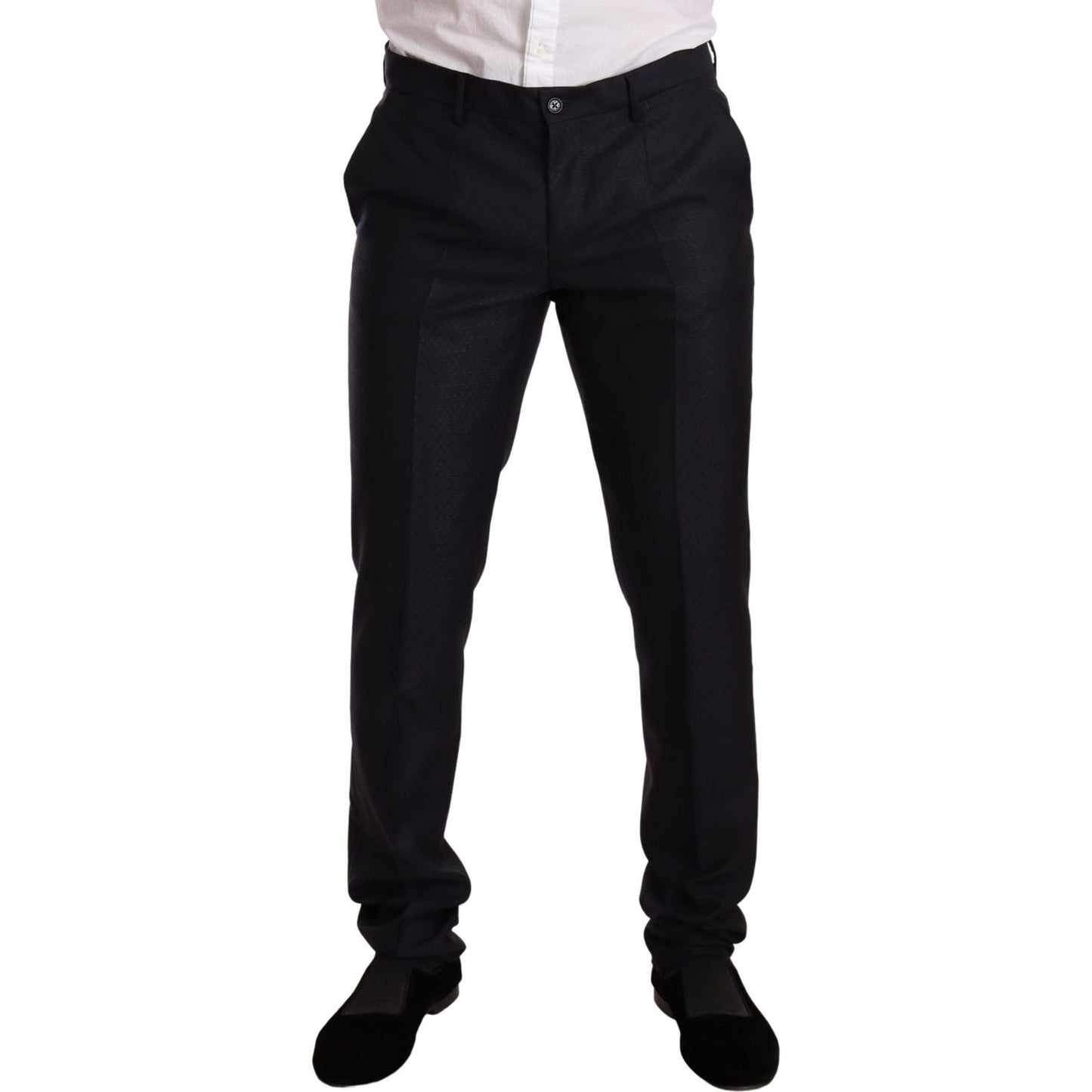 Dolce & Gabbana Blue Pattern MARTINI SLIM FIT 2 Piece Suit1728,20% Silk,5% Cashmere,67345645728,Blue,Clothing,Dolce & Gabbana,IT48 | M,IT50 | L,IT52 | XL,Material: 75% Wool,Men,Men - Clothing,New with tags,Suits & Blazers - Clothing,Suits - Men - Clothing