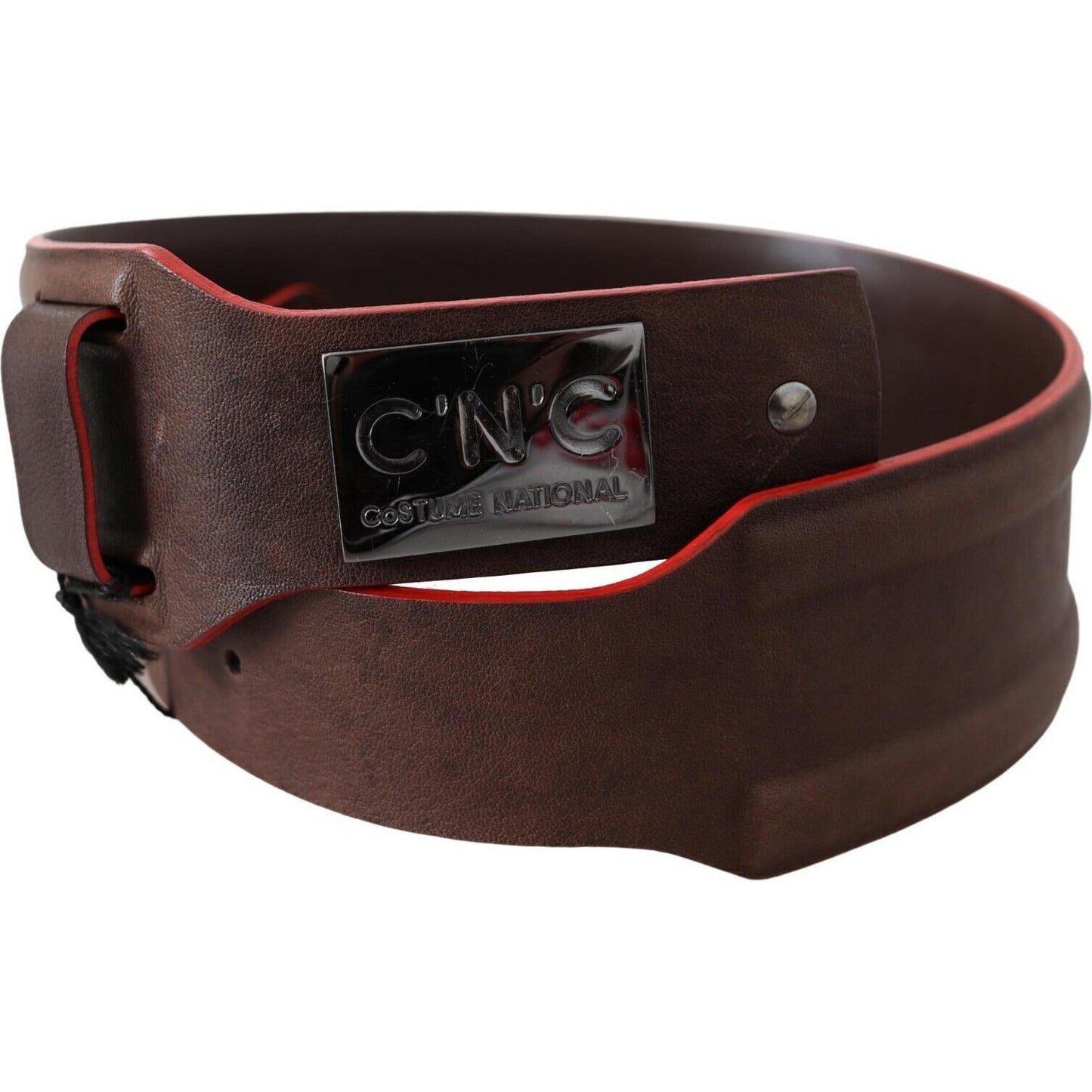 Costume National Dark Brown Genuine Leather Belt 1728,67345645728,70 cm / 28 Inches,Accessories,Belts - Accessories,Belts - Women - Accessories,Brown,Costume National,Material: Leather,New with tags,Regular Belts - Belts - Accessories,Women,Women - Access