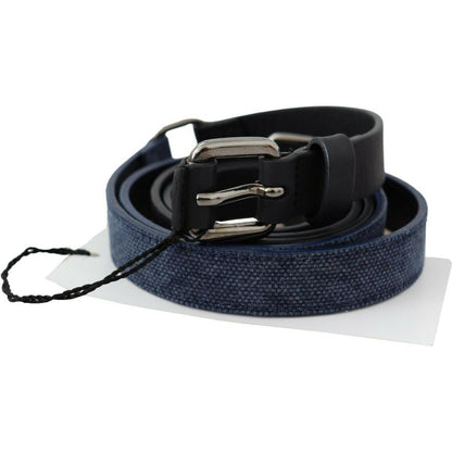 Costume National Black Blue Leather Silver Logo Belt 1728,67345645728,85 cm / 34 Inches,Accessories,Belts - Accessories,Belts - Women - Accessories,Black,Costume National,Material: Leather,New with tags,Regular Belts - Belts - Accessories,Women,Women - Ac