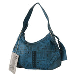 WAYFARER Shoulder Handbag Printed Purse Women Blue VAS9190