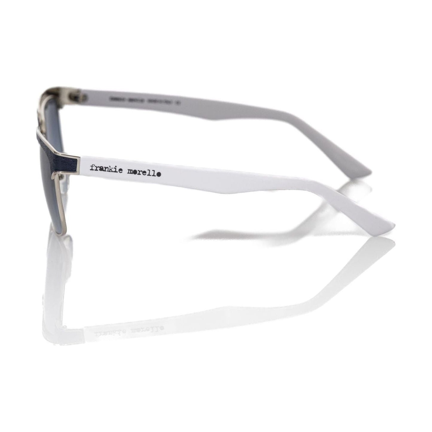 Frankie Morello Black Metallic Fiber Men Sunglass 1728,67345744032,Accessories,Black,Frankie Morello,Glasses and Sunglasses - Accessories,Men,New with tags,Sunglasses,Sunglasses - Glasses and Sunglasses - Accessories,Sunglasses for Men - Sunglasses