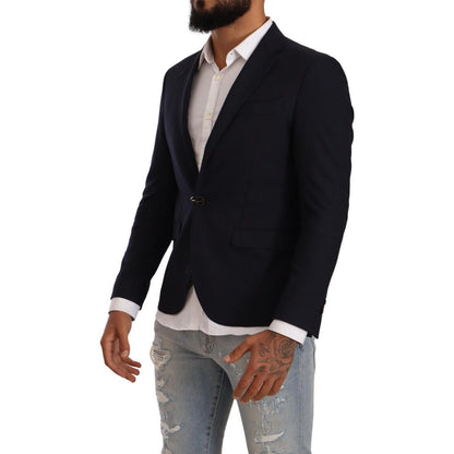 Domenico Tagliente Black Single Breasted One Button Suit Jacket1728,67345645728,Black,Blazers - Suits & Blazers - Clothing,Clothing,Domenico Tagliente,IT52 | XL,Jackets - Men - Clothing,Men,Men - Clothing,New with tags,Suits & Blazers - Clothing