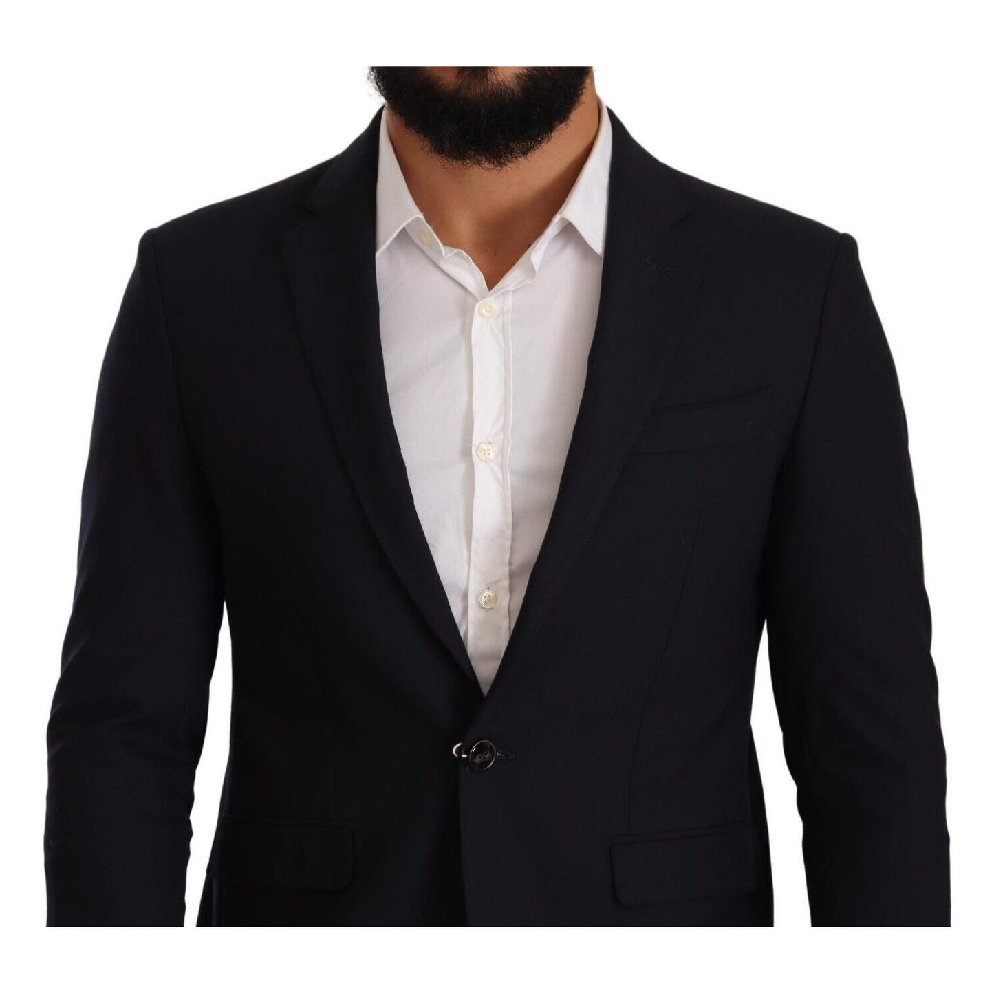 Domenico Tagliente Black Single Breasted One Button Suit Jacket1728,67345645728,Black,Blazers - Suits & Blazers - Clothing,Clothing,Domenico Tagliente,IT52 | XL,Jackets - Men - Clothing,Men,Men - Clothing,New with tags,Suits & Blazers - Clothing