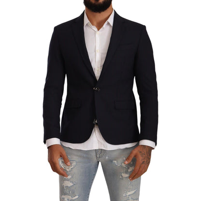 Domenico Tagliente Black Single Breasted One Button Suit Jacket1728,67345645728,Black,Blazers - Suits & Blazers - Clothing,Clothing,Domenico Tagliente,IT52 | XL,Jackets - Men - Clothing,Men,Men - Clothing,New with tags,Suits & Blazers - Clothing