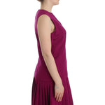 Barbara Casasola Stunning Silk Sleeveless Purple Blouse Barbara Casasola Brown