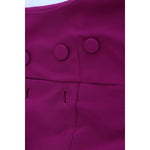 Barbara Casasola Stunning Silk Sleeveless Purple Blouse Barbara Casasola Brown