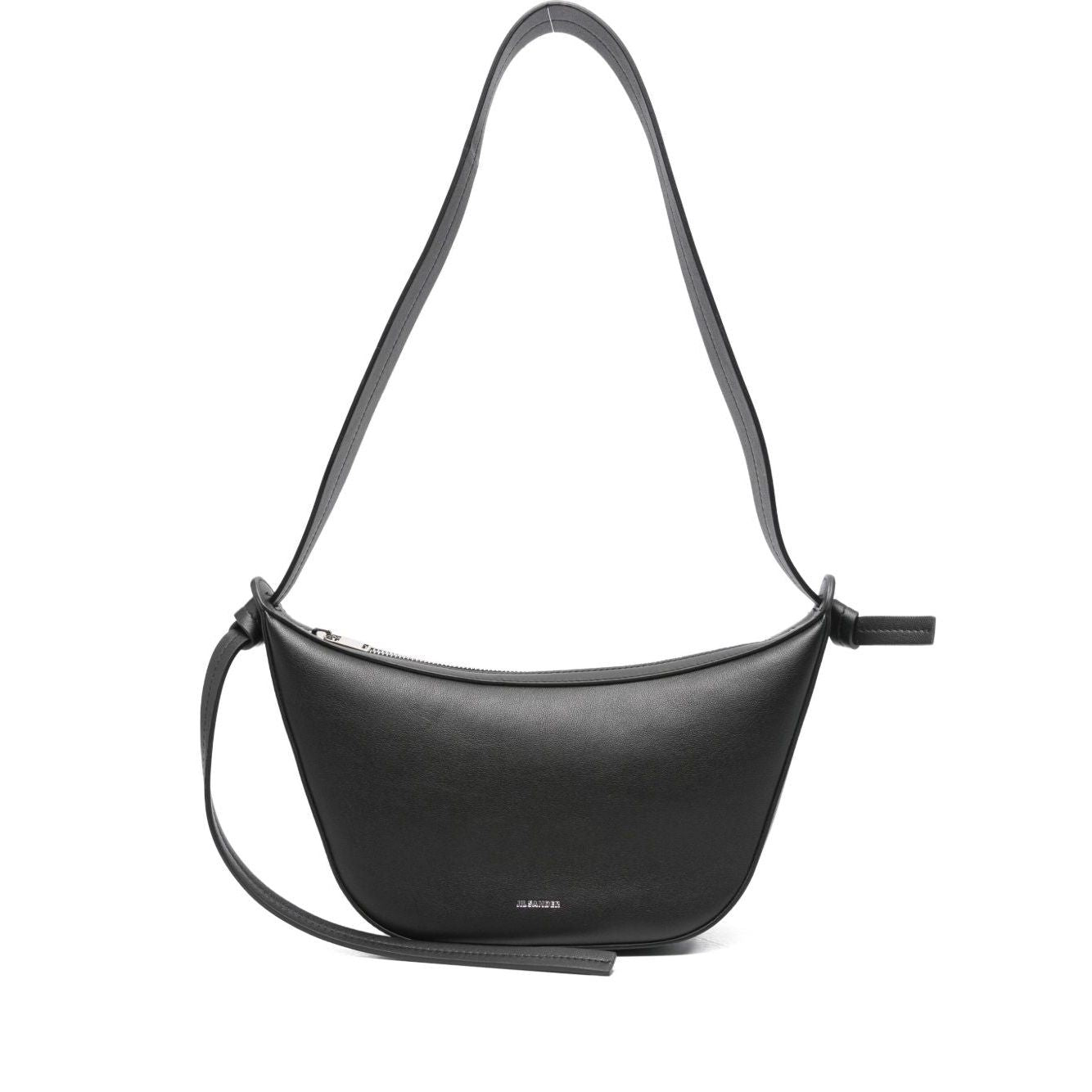 Front view with bag zipped and handles upright.
