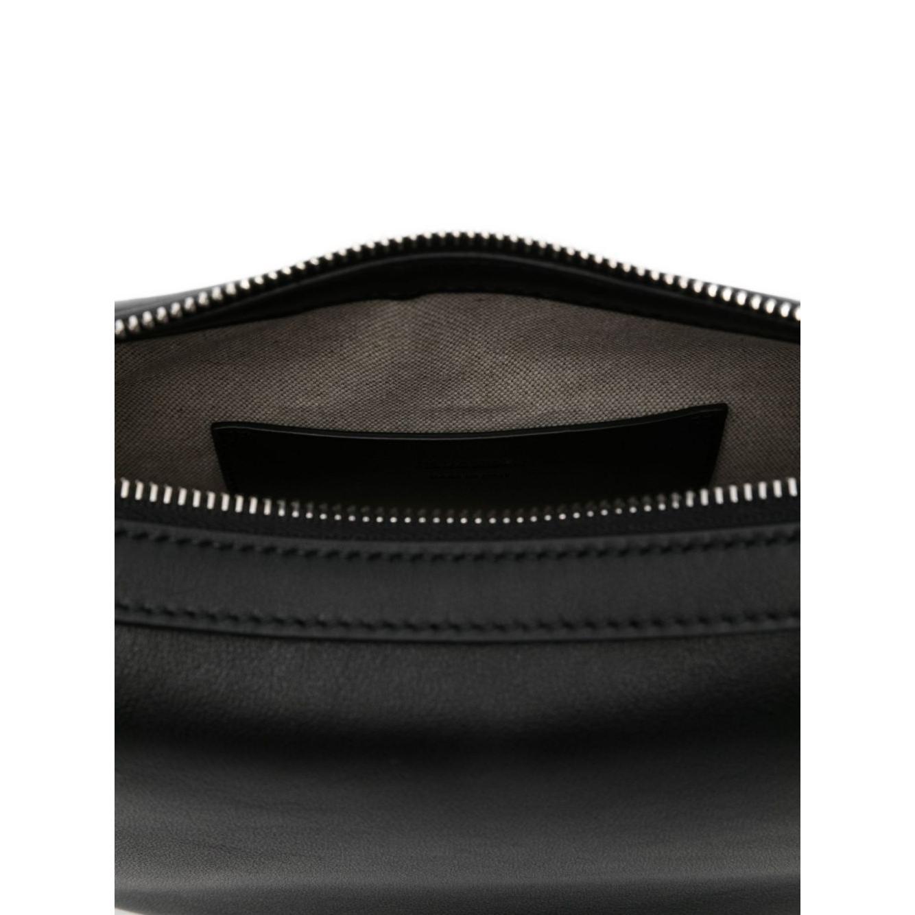Jil Sander Knot small leather crossbody bag