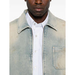 Golden Goose Coats Clear Blue