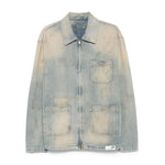 Golden Goose Coats Clear Blue