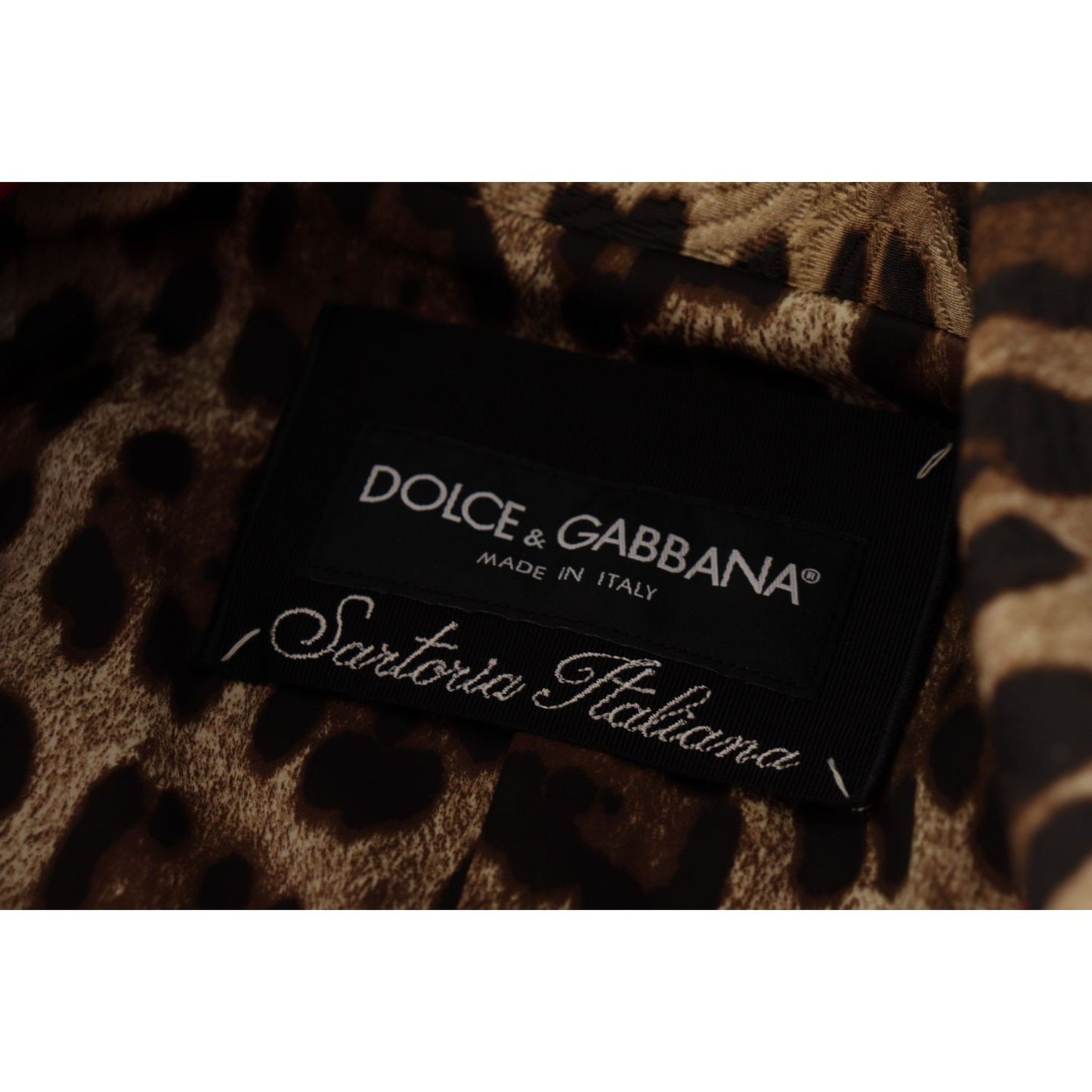 Dolce & Gabbana Red Leopard Wool Trenchcoat Jacket 1% Rayon,12% Cotton,1728,2% Silk,67345645728,Clothing,Dolce & Gabbana,IT36|XXS,IT38|XS,Jackets & Coats - Clothing,Jackets & Coats - Women - Clothing,Material: 85% Wool,New with tags,Red,Trench Coats - Jac