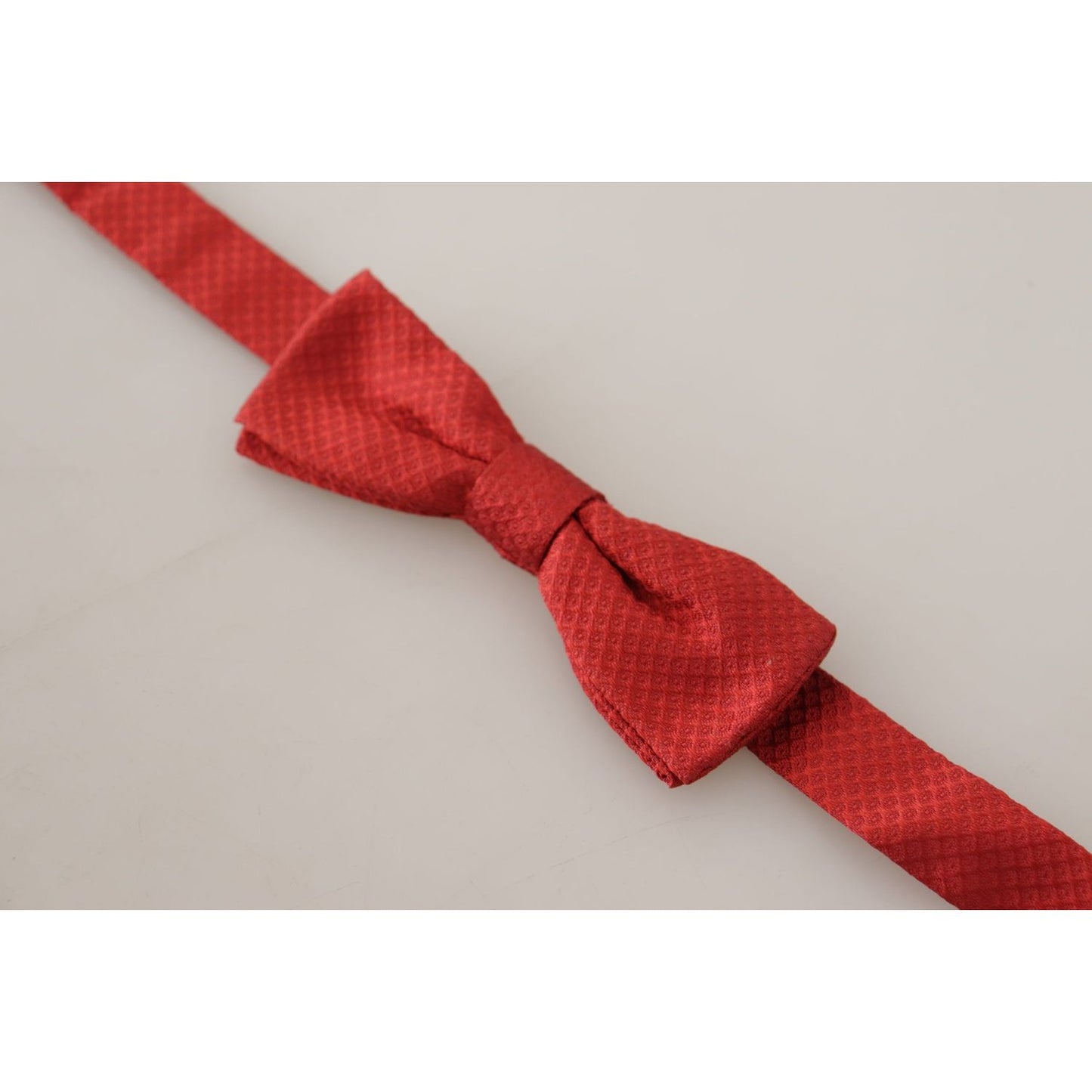Dolce & Gabbana Red 100% Silk Adjustable Neck Papillon Tie 1728,67345645728,Accessories,Bowties - Ties and Formal Accessories - Accessories,Dolce & Gabbana,Material: 100% Silk,Men,Men - Accessories,New with tags,Red,Ties & Bowties - Men - Accessories,Ties