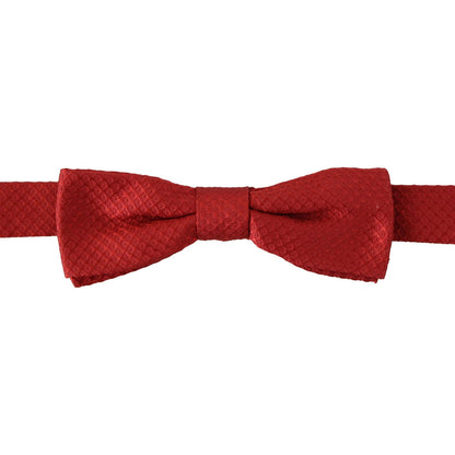 Dolce & Gabbana Red 100% Silk Adjustable Neck Papillon Tie 1728,67345645728,Accessories,Bowties - Ties and Formal Accessories - Accessories,Dolce & Gabbana,Material: 100% Silk,Men,Men - Accessories,New with tags,Red,Ties & Bowties - Men - Accessories,Ties