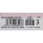 Acht Blue Cotton Regular Straight Fit Jeans SIG30481#2-1