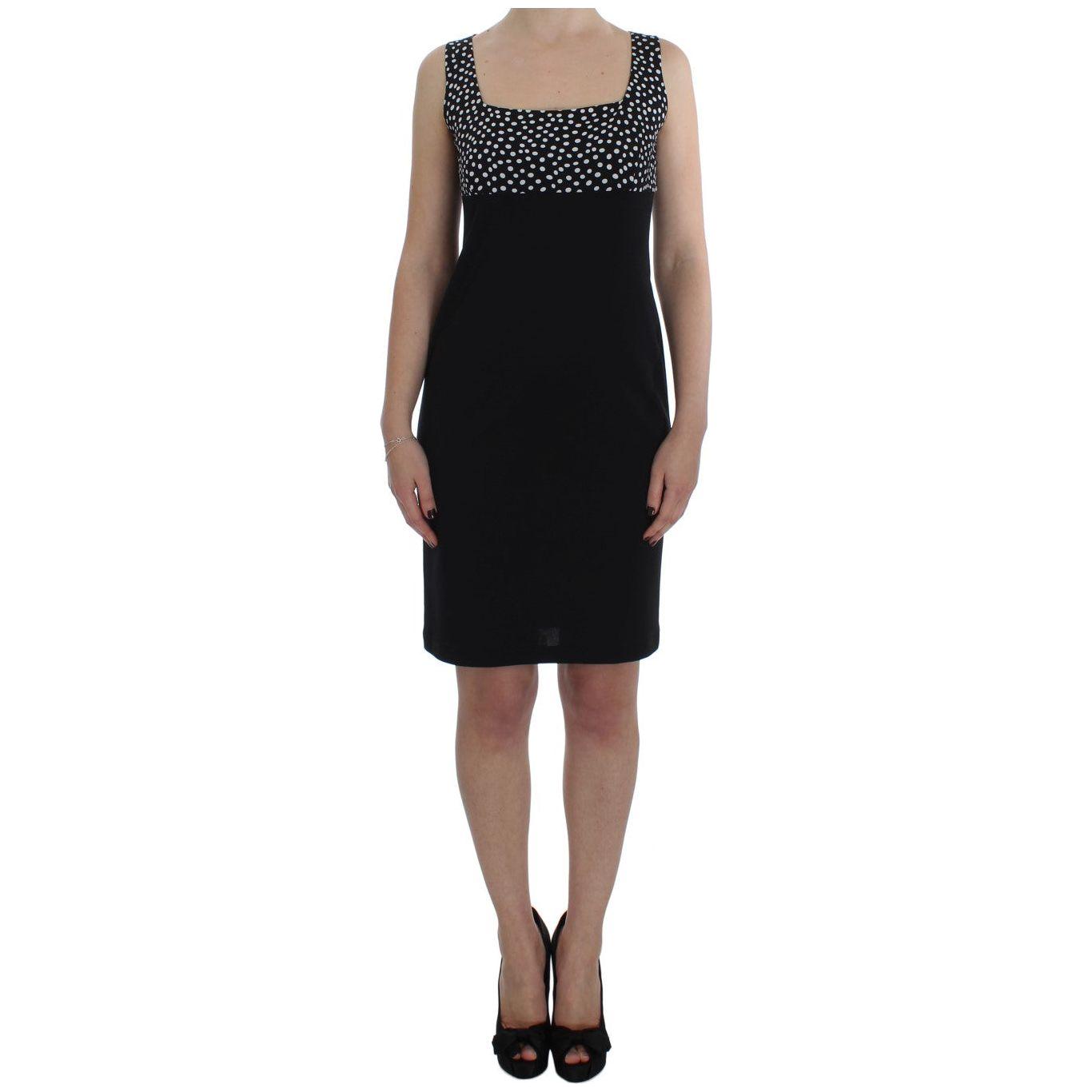 BENCIVENGA Black Stretch Sheath Dress & Sweater Set 1728,28% Viscose,5% Elastane,67345645728,BENCIVENGA,Black,Clothing,Dresses - Women - Clothing,IT42|M,IT46 | L,Material: 67% Polyester,New with tags,Suits & Blazers - Clothing,Sweaters - Women - Clothing,