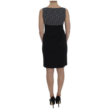 BENCIVENGA Black Stretch Sheath Dress & Sweater Set 1728,28% Viscose,5% Elastane,67345645728,BENCIVENGA,Black,Clothing,Dresses - Women - Clothing,IT42|M,IT46 | L,Material: 67% Polyester,New with tags,Suits & Blazers - Clothing,Sweaters - Women - Clothing,