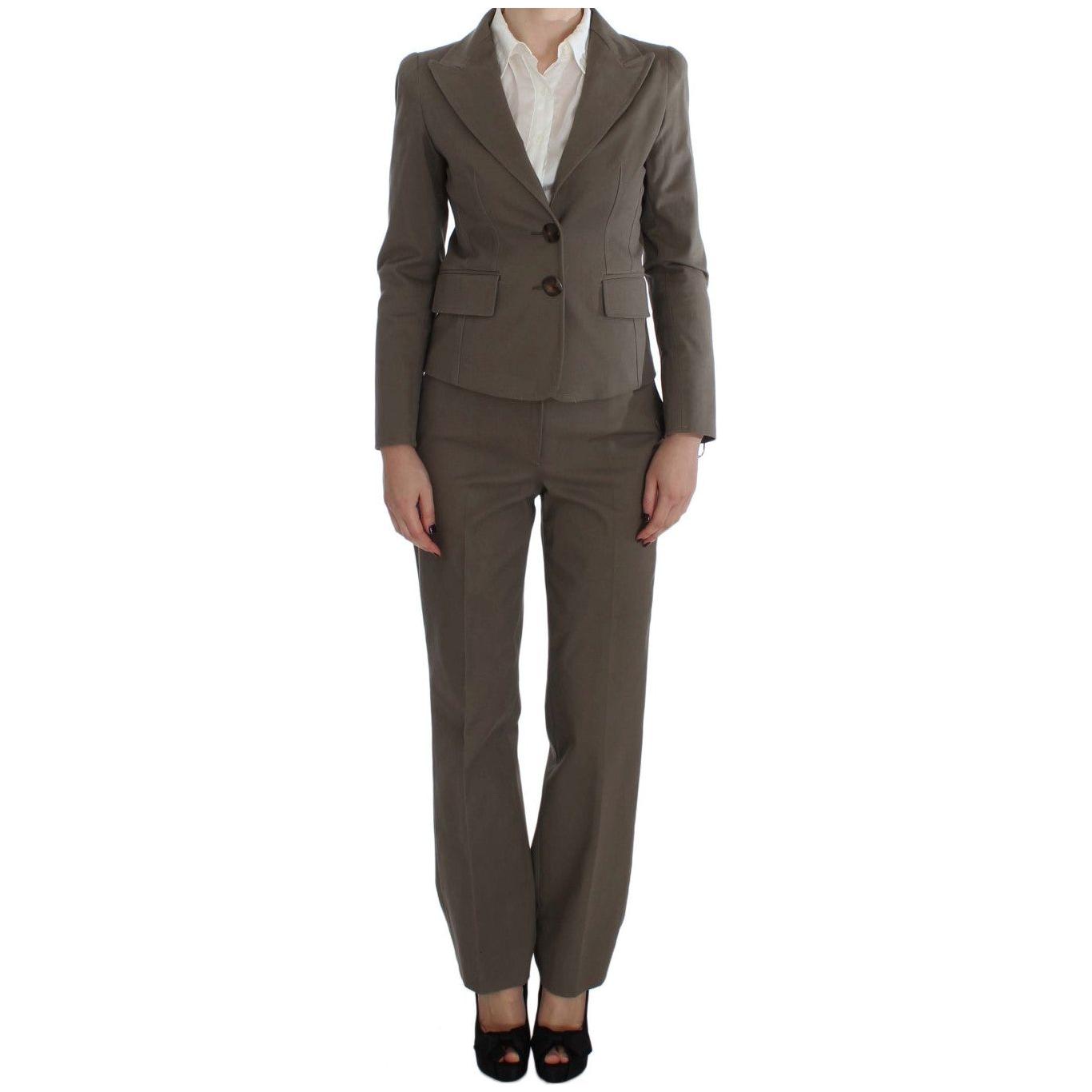 BENCIVENGA Beige Wool Cotton Suit1728,20% Cotton,67345645728,Beige,BENCIVENGA,Clothing,IT40 | M,IT48 | XL,Material: 80% Wool,New with tags,Suits & Blazers - Clothing,Suits & Blazers - Women - Clothing,Two-Piece Suits - Suits & Blazers - Clothing,Women,Wom