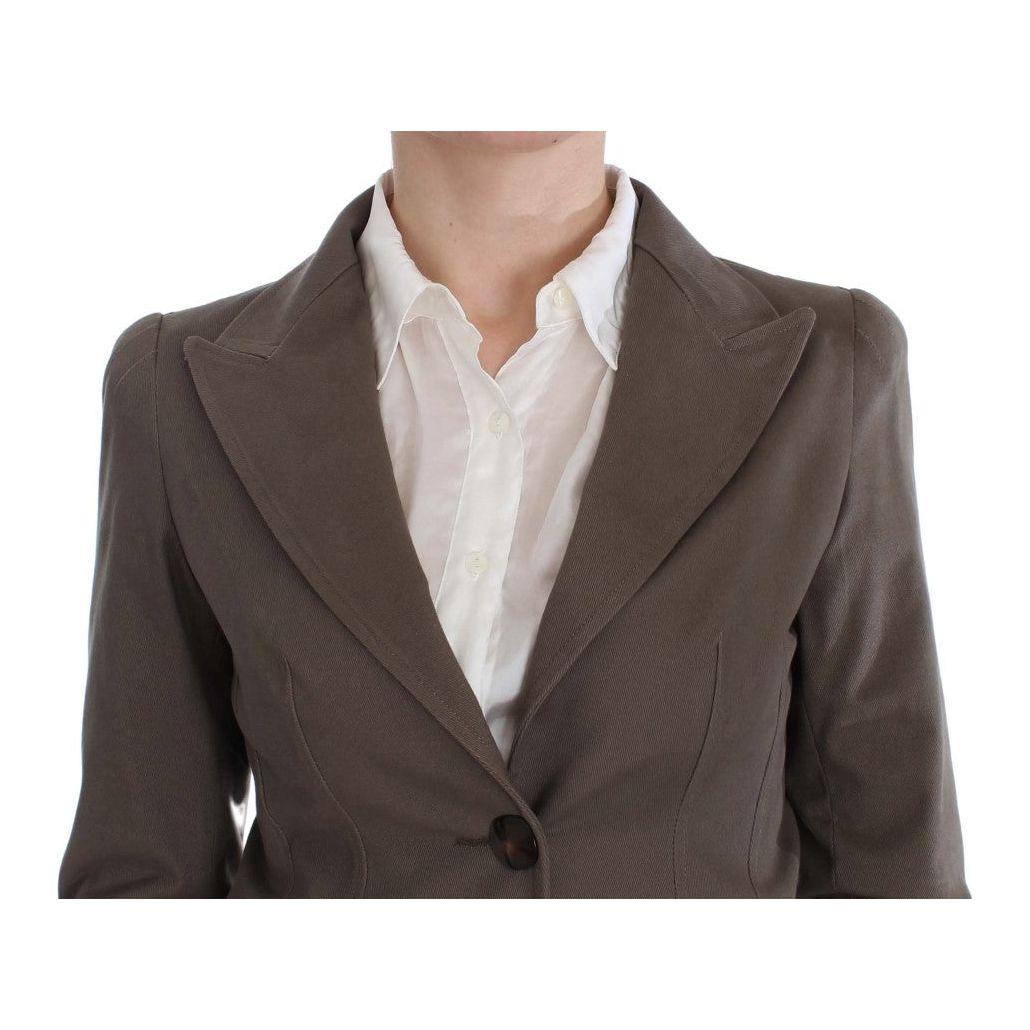 BENCIVENGA Beige Wool Cotton Suit1728,20% Cotton,67345645728,Beige,BENCIVENGA,Clothing,IT40 | M,IT48 | XL,Material: 80% Wool,New with tags,Suits & Blazers - Clothing,Suits & Blazers - Women - Clothing,Two-Piece Suits - Suits & Blazers - Clothing,Women,Wom