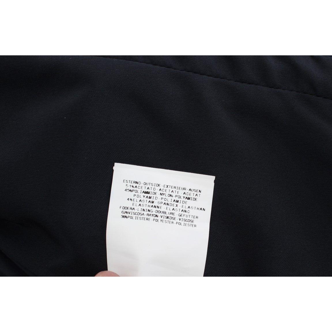 Exte Blue Three Button Single Breasted Blazer Jacket1728,4% Elastane,45% Nylon,67345645728,Blazers - Suits & Blazers - Clothing,Blue,Clothing,Exte,IT40|S,Material: 51% Acetate,New with tags,Suits & Blazers - Clothing,Suits & Blazers - Women - Clothing,Wom