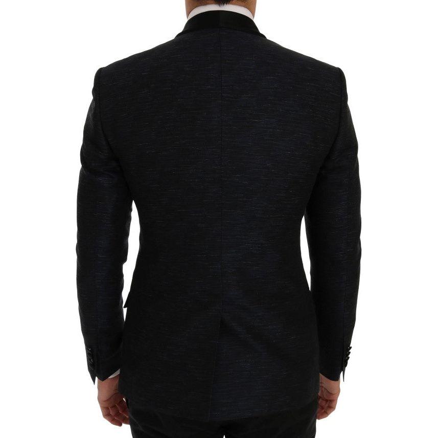 Dolce & Gabbana Blue MARTINI Slim 2 Piece Blazer10% Silk,1728,26% Wool,4% Polyester,67345645728,Blazers - Men - Clothing,Blue,Clothing,Dolce & Gabbana,IT48 | M,Material: 60% Acetate,Men,Men - Clothing,New with tags,Suits & Blazers - Clothing,Two-Piece Sui