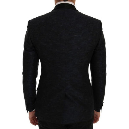 Dolce & Gabbana Blue MARTINI Slim 2 Piece Blazer10% Silk,1728,26% Wool,4% Polyester,67345645728,Blazers - Men - Clothing,Blue,Clothing,Dolce & Gabbana,IT48 | M,Material: 60% Acetate,Men,Men - Clothing,New with tags,Suits & Blazers - Clothing,Two-Piece Sui