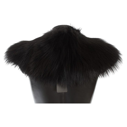 Dolce & Gabbana Black Fox Fur Collar Scarf1728,67345645728,Accessories,Black,Dolce & Gabbana,IT36|XXS,IT38|XS,IT40|S,IT42|M,Material: 100% Fox Fur Argentata,New with tags,Scarves - Accessories,Scarves - Scarves - Accessories,Scarves - Women - Accessories,