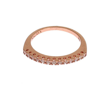 Nialaya Red Gold 925 Silver Ring1728,67345645728,Accessories,Category - Jewellery,Clear CZ Crystals,EU46 | US3.5,EU49 | US5,Gold,Jewellery - Accessories,Jewelry,Material: 18K Gold plated 925 Sterling Silver,Men,New with tags,Nialaya,Rings - Jewellery - Ac